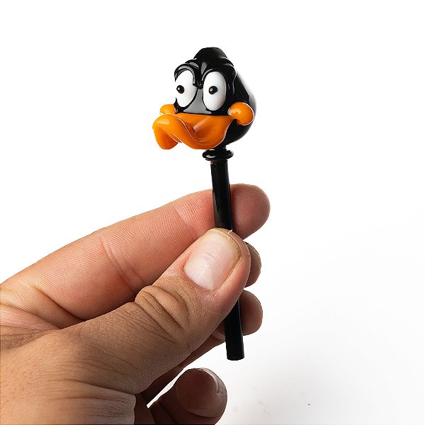 PITEIRA DE VIDRO PATO CLASICA BHOGLASS 10CM X 6MM