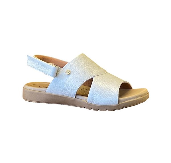 Sandália Lia Line Confort Velcro