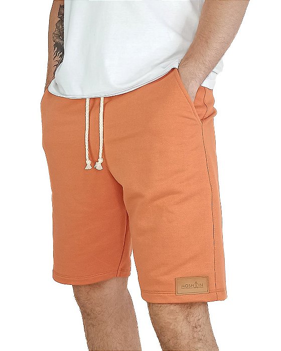 Bermuda de Moletom Brick