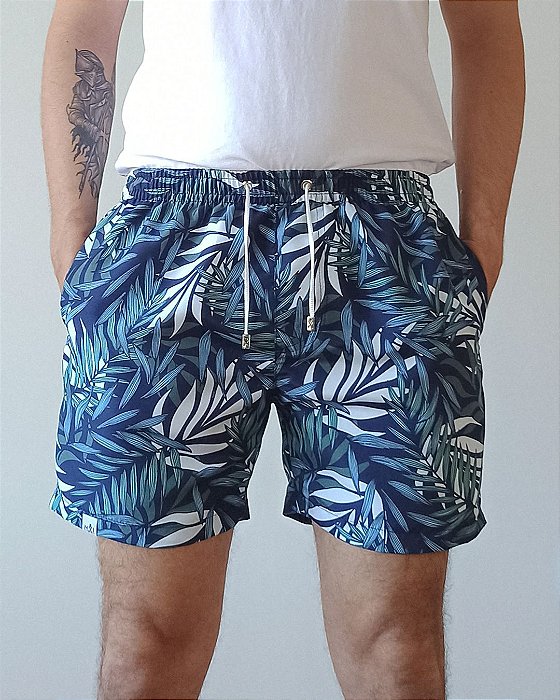Short estampado Praia Brava