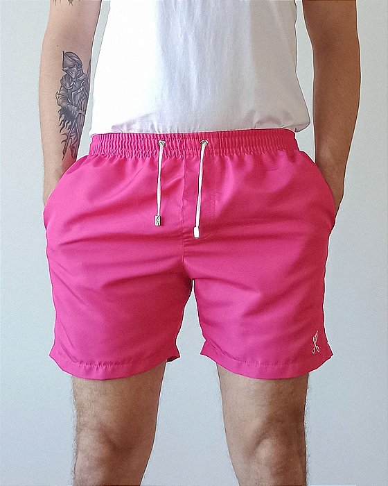 Short Clássico Liso Pink