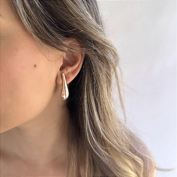 Brinco Gota Alongada