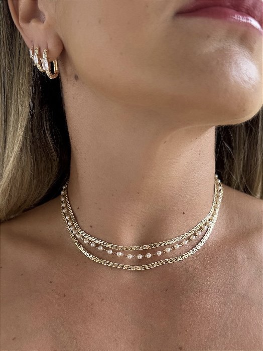 Choker Mix de Correntes