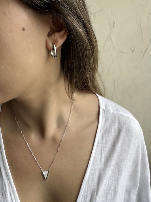 Cordão Triângulo em Aço