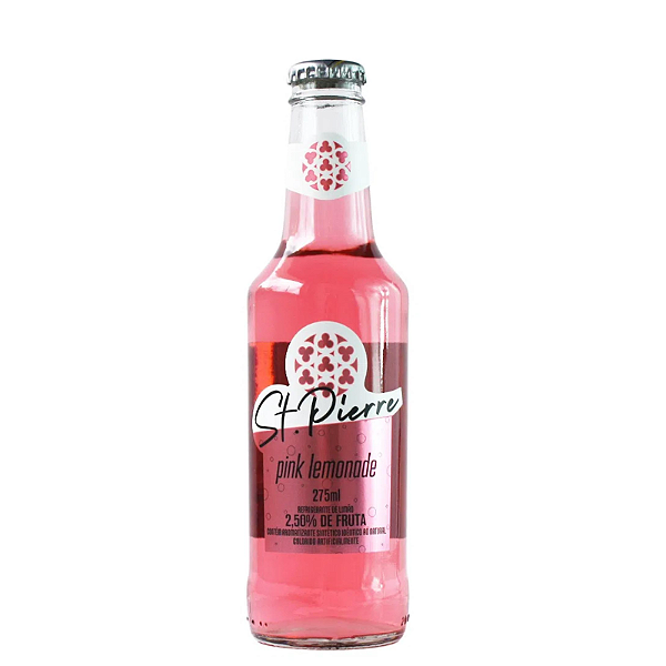 Refrigerante St. Pierre Pink Lemonade 275ml