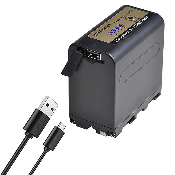 Bateria Batmax NP-F970 Pro-USB/ 7.2V/ 7800mAh/ 56.2Wh