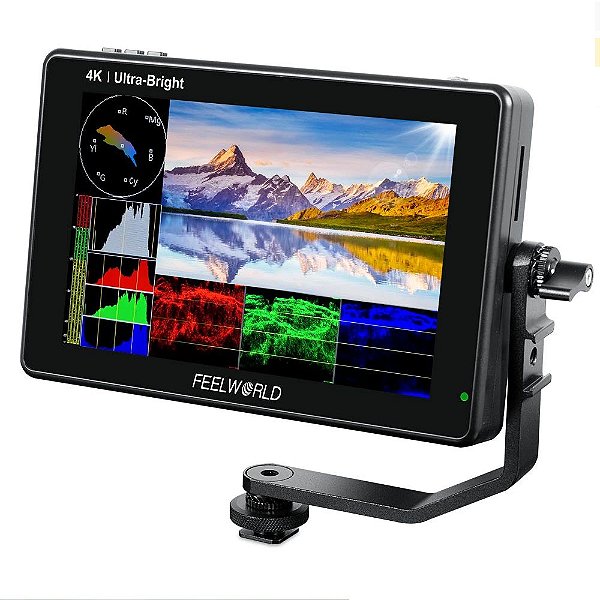 Monitor Feelworld LUT7S - 7 Pol. 4K Touch HDMI e SDI