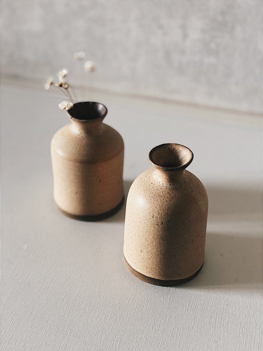 Dupla de vasos mini garrafa