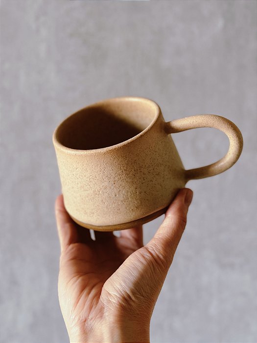 Caneca nude Canyon alça Reta