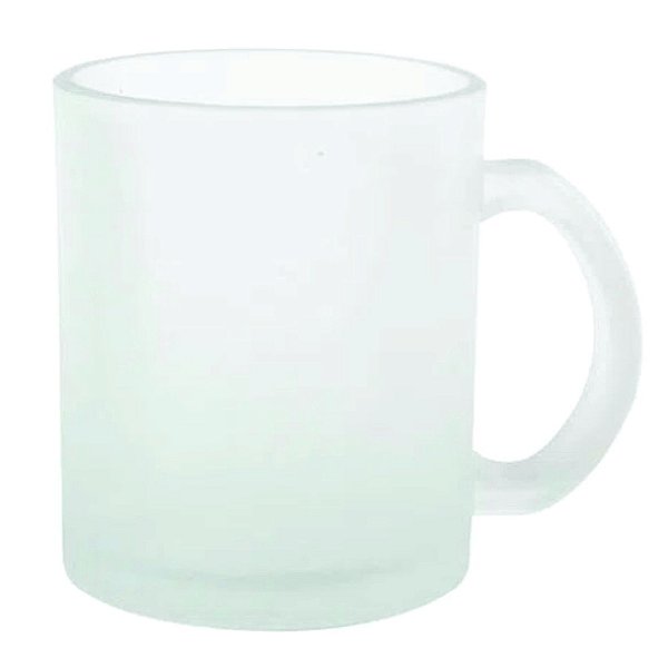 Caneca vidro Jateada para sublimação