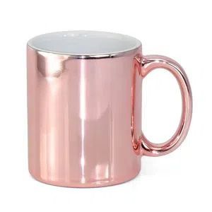 Caneca cromada Premium Rose Importada - Live