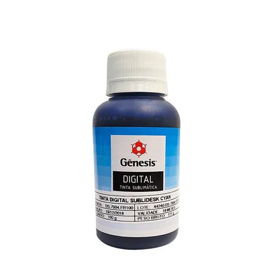 Tinta para sublimação Azul 100ml