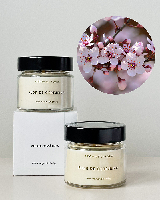 Vela Flor de Cerejeira
