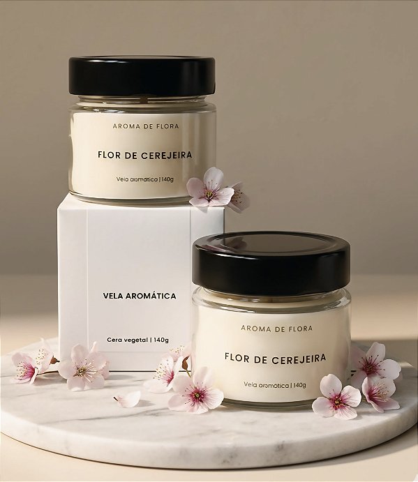 Vela Flor de Cerejeira