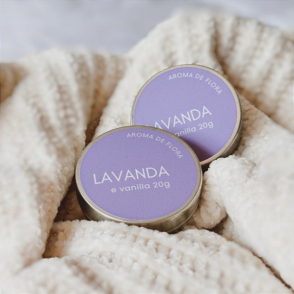 Vela Lavanda e Vanilla 20g