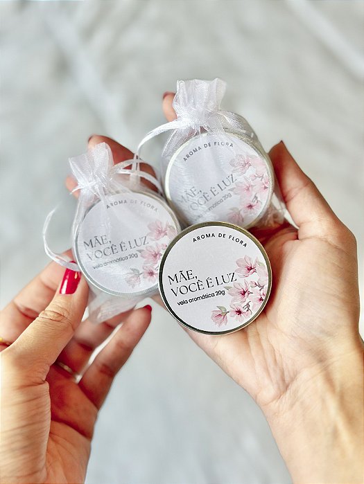 Vela lembrancinha 20g | Personalize para o seu evento