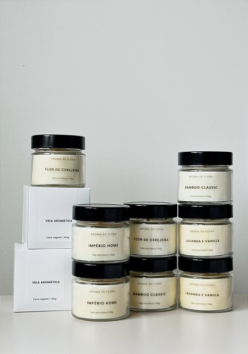 Combo 6 velas aromáticas