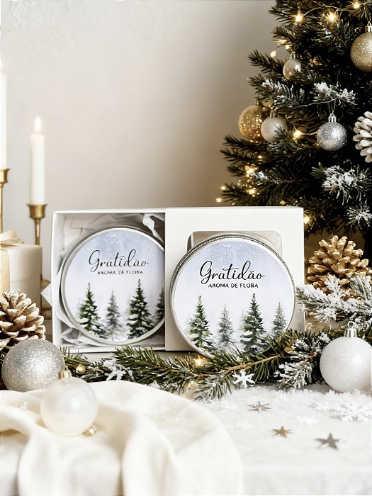 Vela Gratidão | Lírio e bamboo