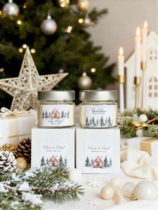 Combo | 2 velas de Natal
