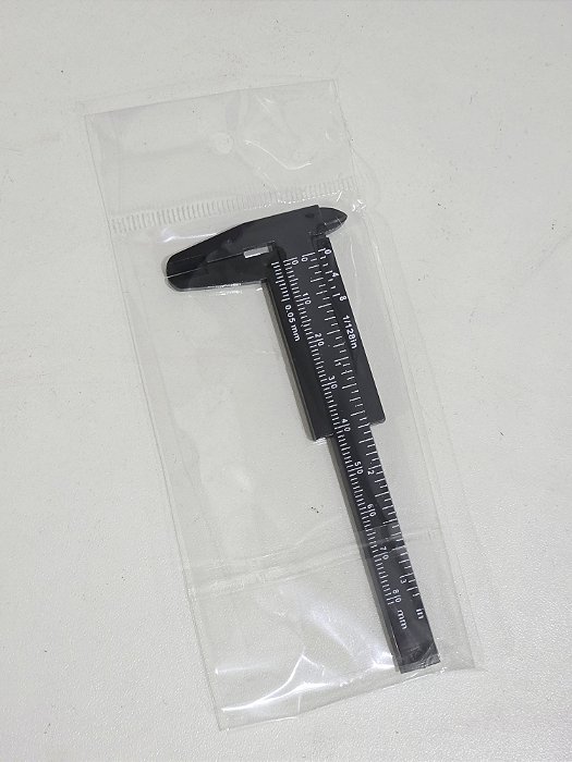 Paquímetro Pequeno - Preto