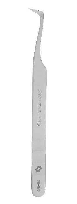 Pinça para Cílios Staleks Pro 41-6 - Mega Volume
