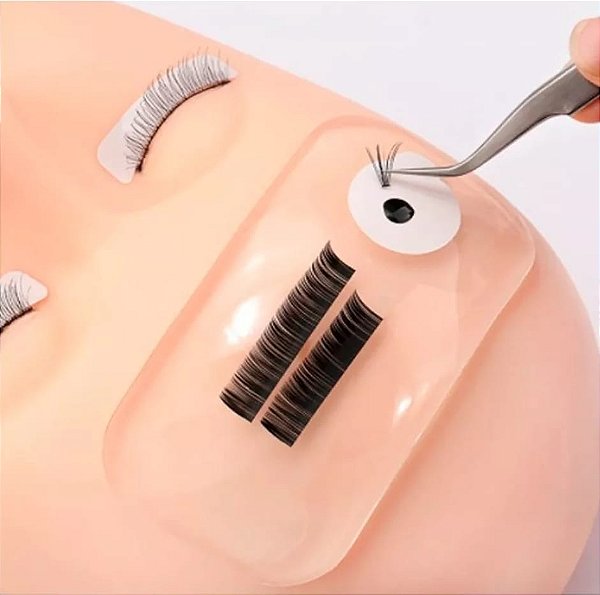 Suporte Porta Cílios Testa de Silicone