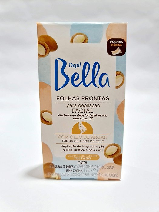 Folha Pronta para Depilação Facial Depil Bella