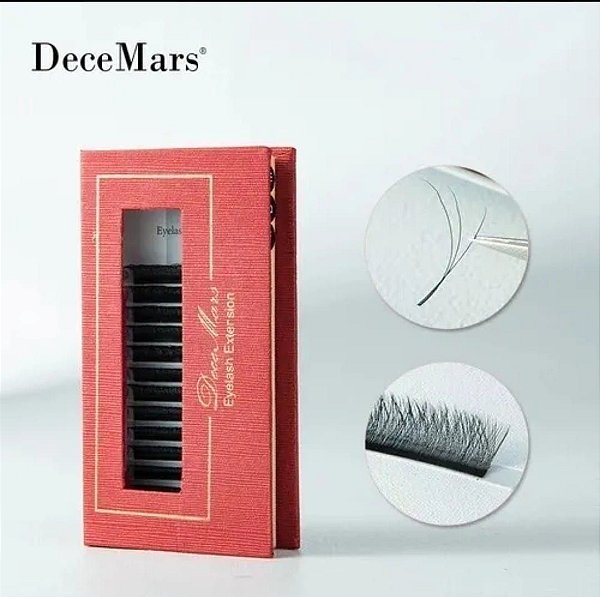 Cílios DeceMars W 3D 0.07D Mix 8-14mm