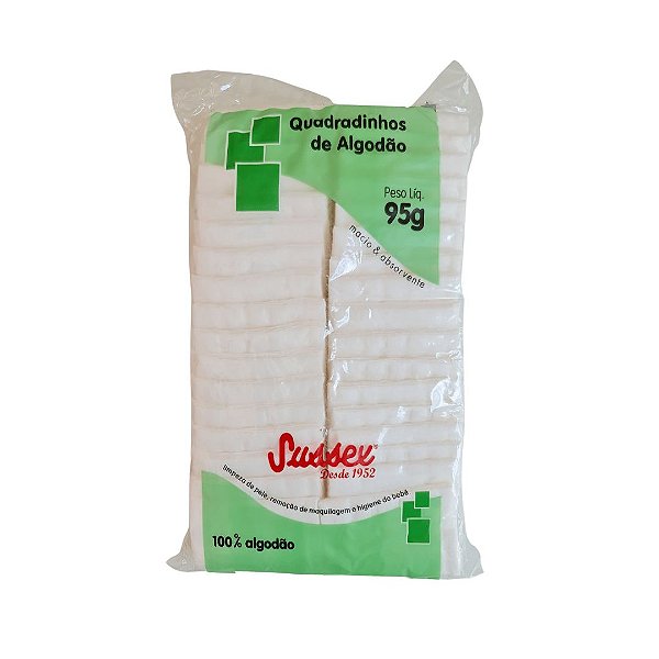 Algodão Quadrado 95g | Sussex