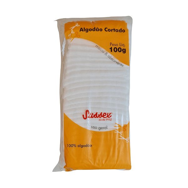 Algodão Cortado 100g | Sussex