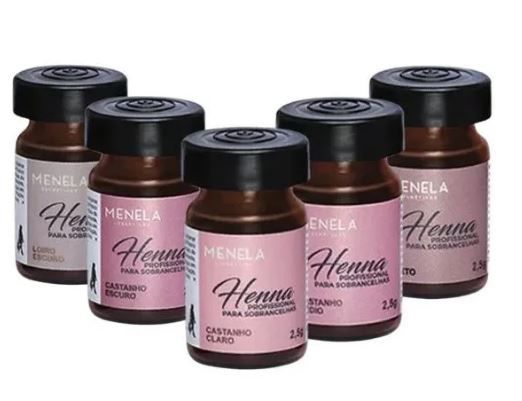 Henna para sobrancelhas Menela 2,5g