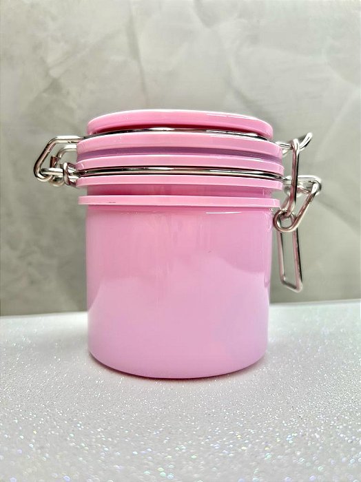 Pote Hermético Rosa para Cola c/ Trava