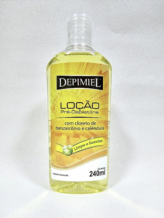 Loção Pré Depilatória 240ml | Depimiel