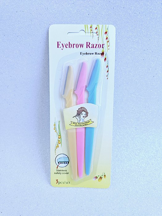 Navalhete para sobrancelhas - 3 Unidades | Da Diva