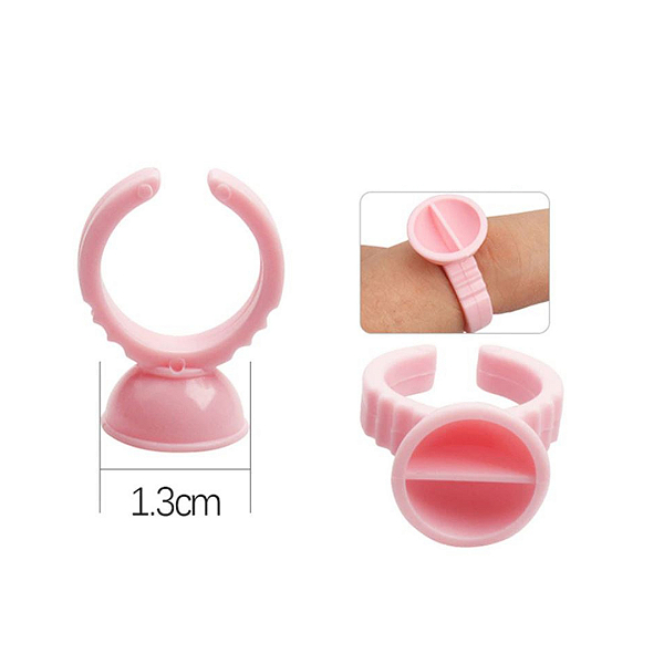 Anel Rosa com Divisória 100 un