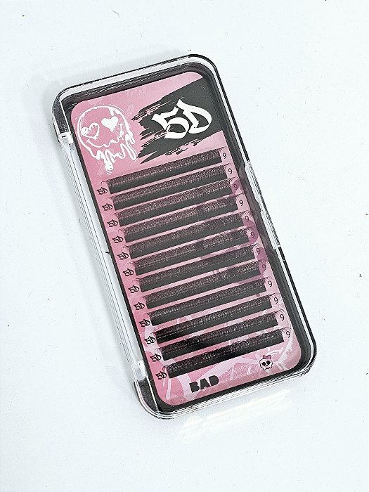 Cilios Bad Pink W 5D 0.07D Unitários