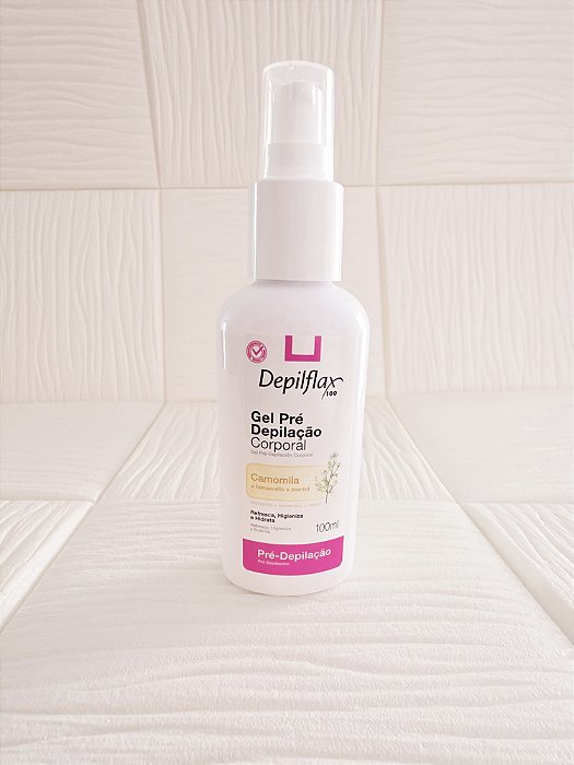 Gel Pré Epilação 100ml | Depilflax