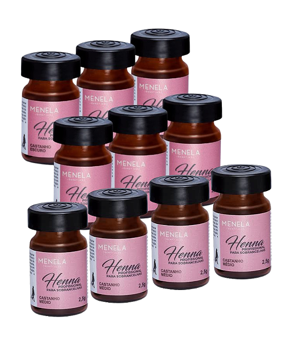 Combo 10 Hennas Menela