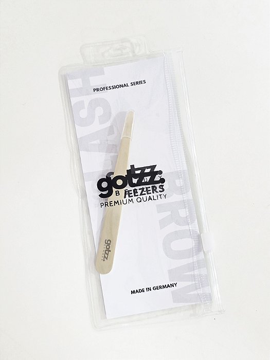 Pinça Gotzz Reta Dourada