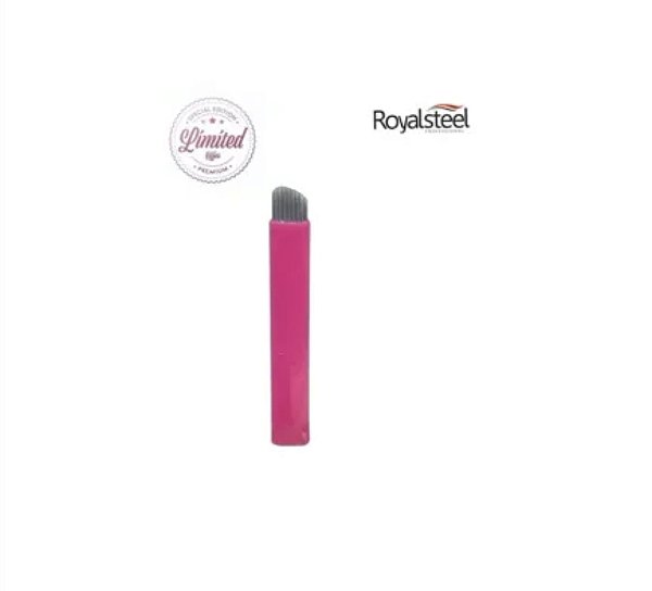 Lâmina V 16p 0.15mm Pink Royal Steel
