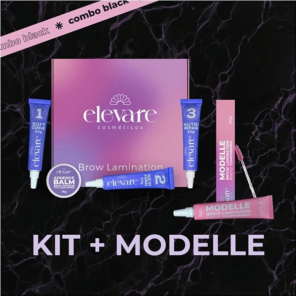 Kit Brow e Lash + Modelle + Treinamento online - Elevare Cosméticos
