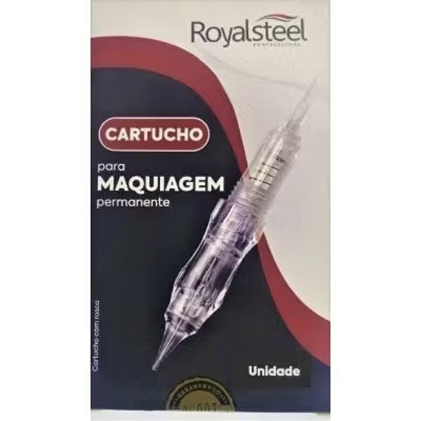Agulha Rosqueável Royal Steel 0.30mm Cápsula UNID