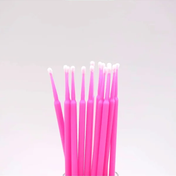 Microbrush Para Cílios sem Glitter - Pacote | 50 Unid