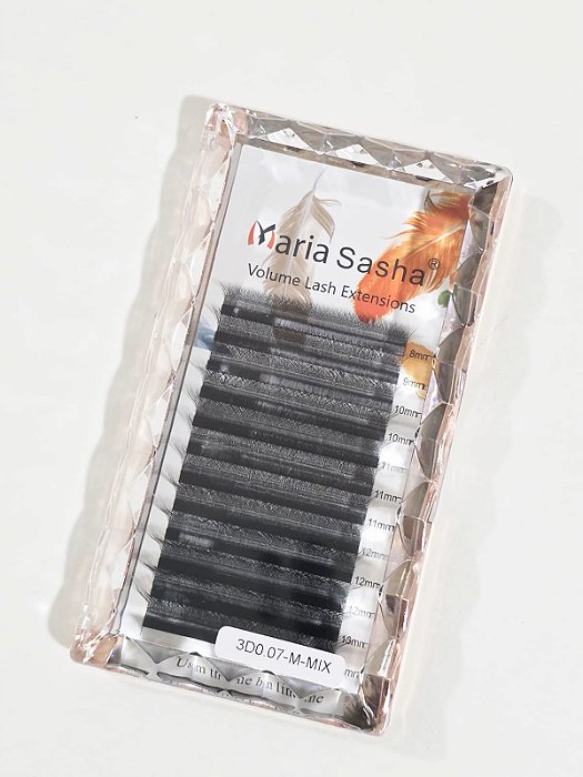 Cílios Maria Sasha W 3D 0.07M Mix (8-14mm)