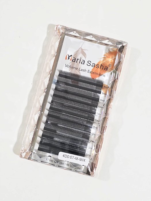 Cílios Maria Sasha W 4D 0.07M Mix (8-14mm)