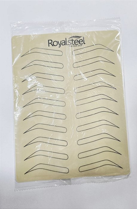 Pele Sintetica Com Desenho Pigmentada Para Treino De Sobrancelhas RoyalSteel