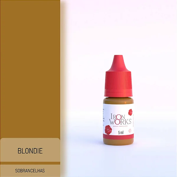 Pigmento Iron Works 5ml - Sobrancelhas