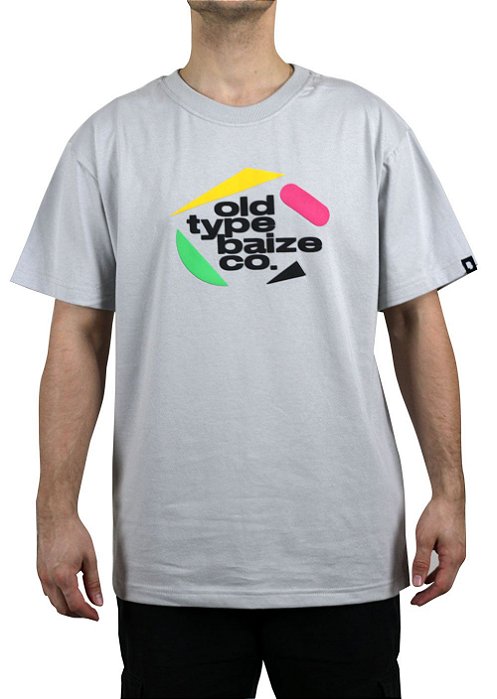 CAMISETA OLD TYPE CINZA