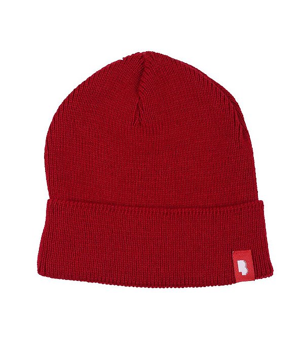 Gorro baize vermelho
