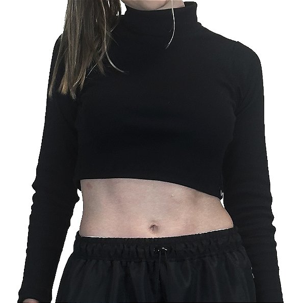 cropped black